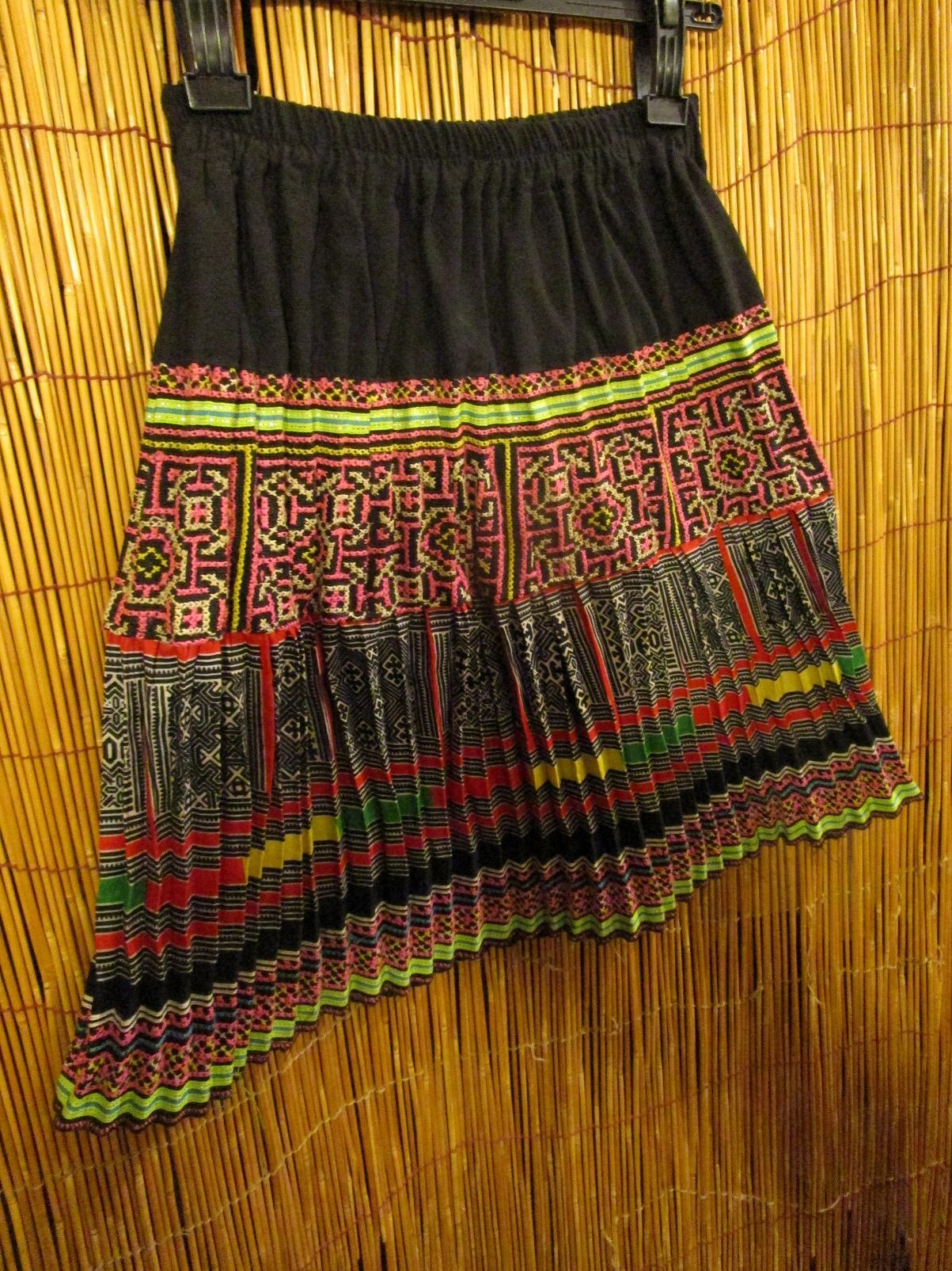 画像3: 古布＊モン族＊刺繍＊ミニスカート