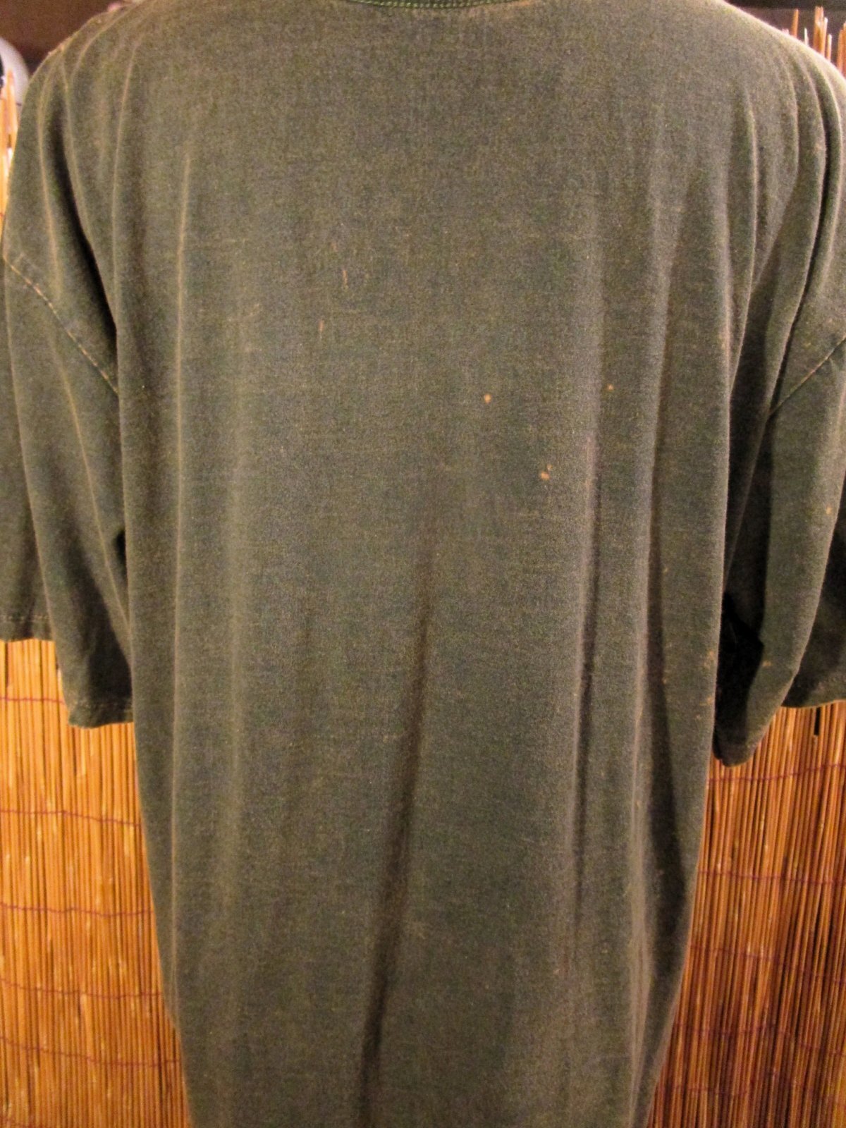 画像: 無地＊ストーンウォッシュ加工＊コットン素材＊半袖Ｔシャツ＊Ｌ