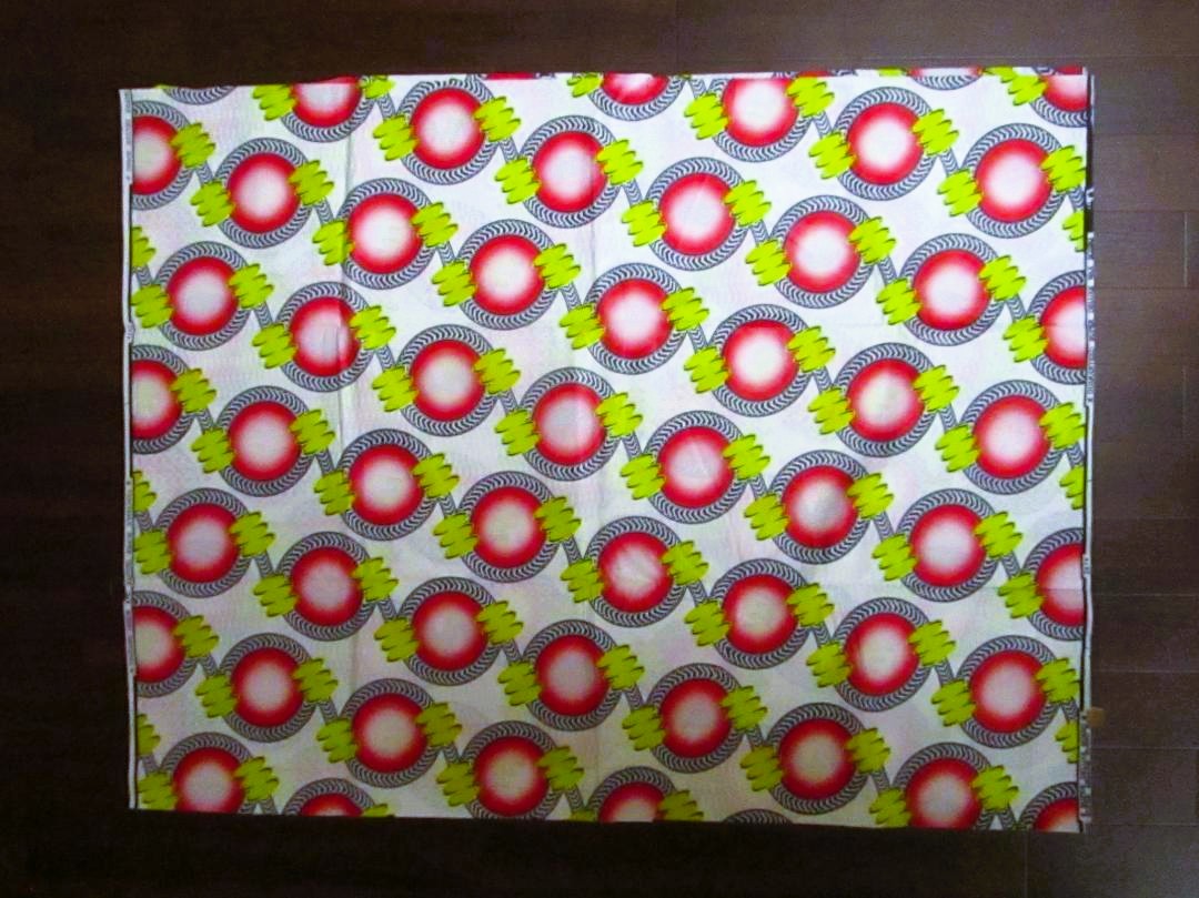 画像: アフリカンプリント生地 パーニュ