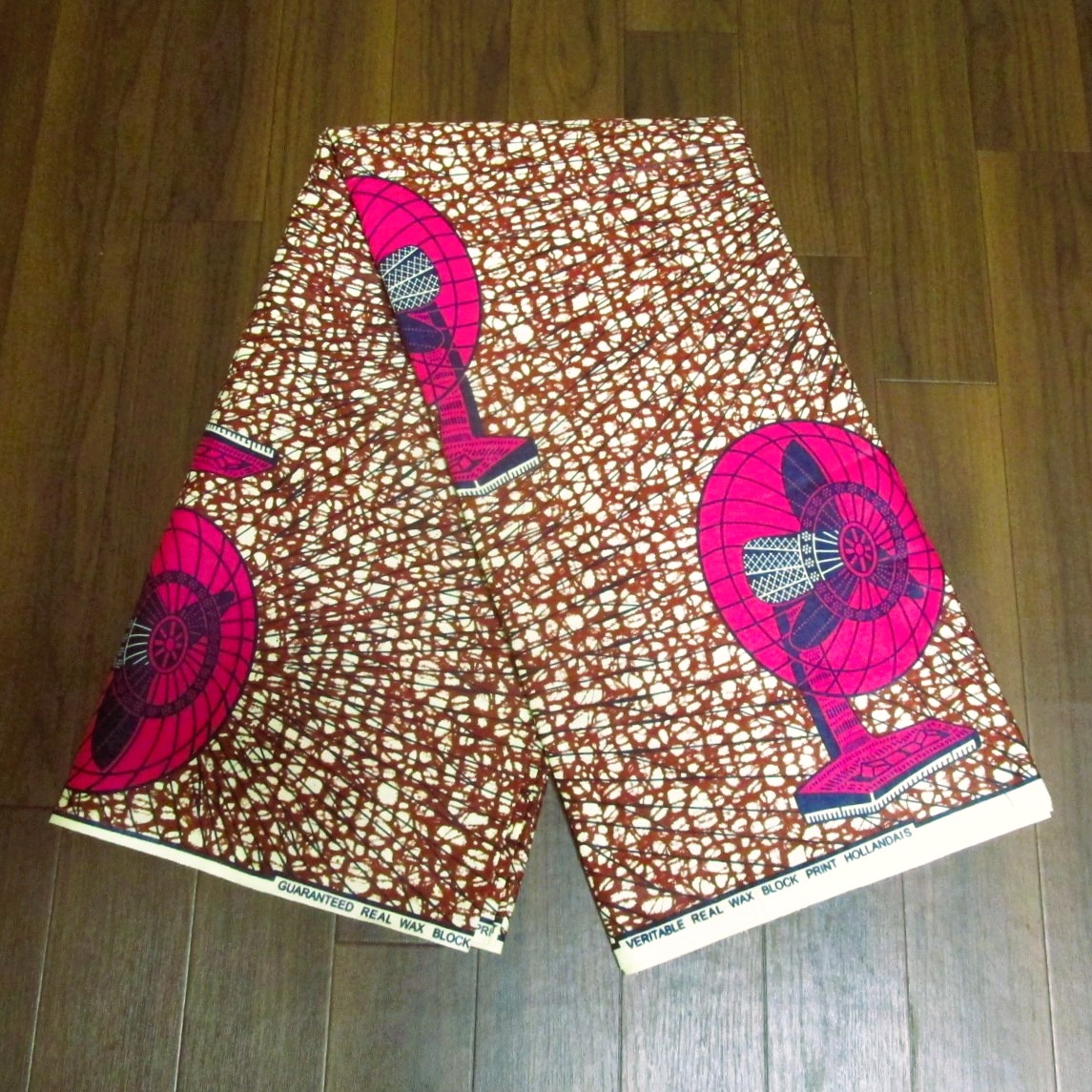 画像2: アフリカンプリント生地 パーニュ