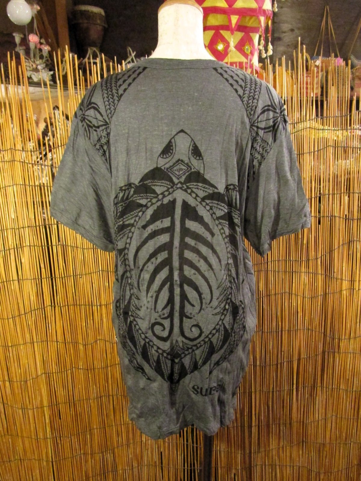 画像3: カメさんプリント＊皺加工＊コットン素材＊半袖＊Ｔシャツ