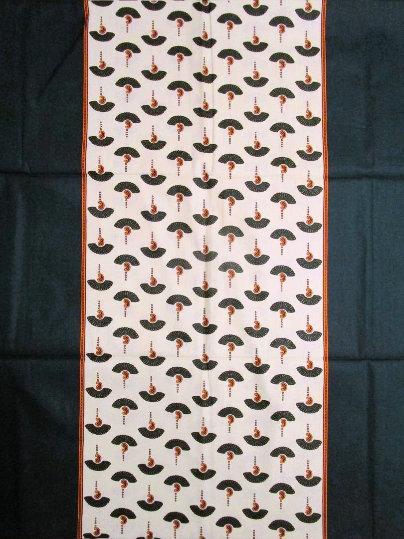 画像1: アフリカンプリント生地 パーニュ