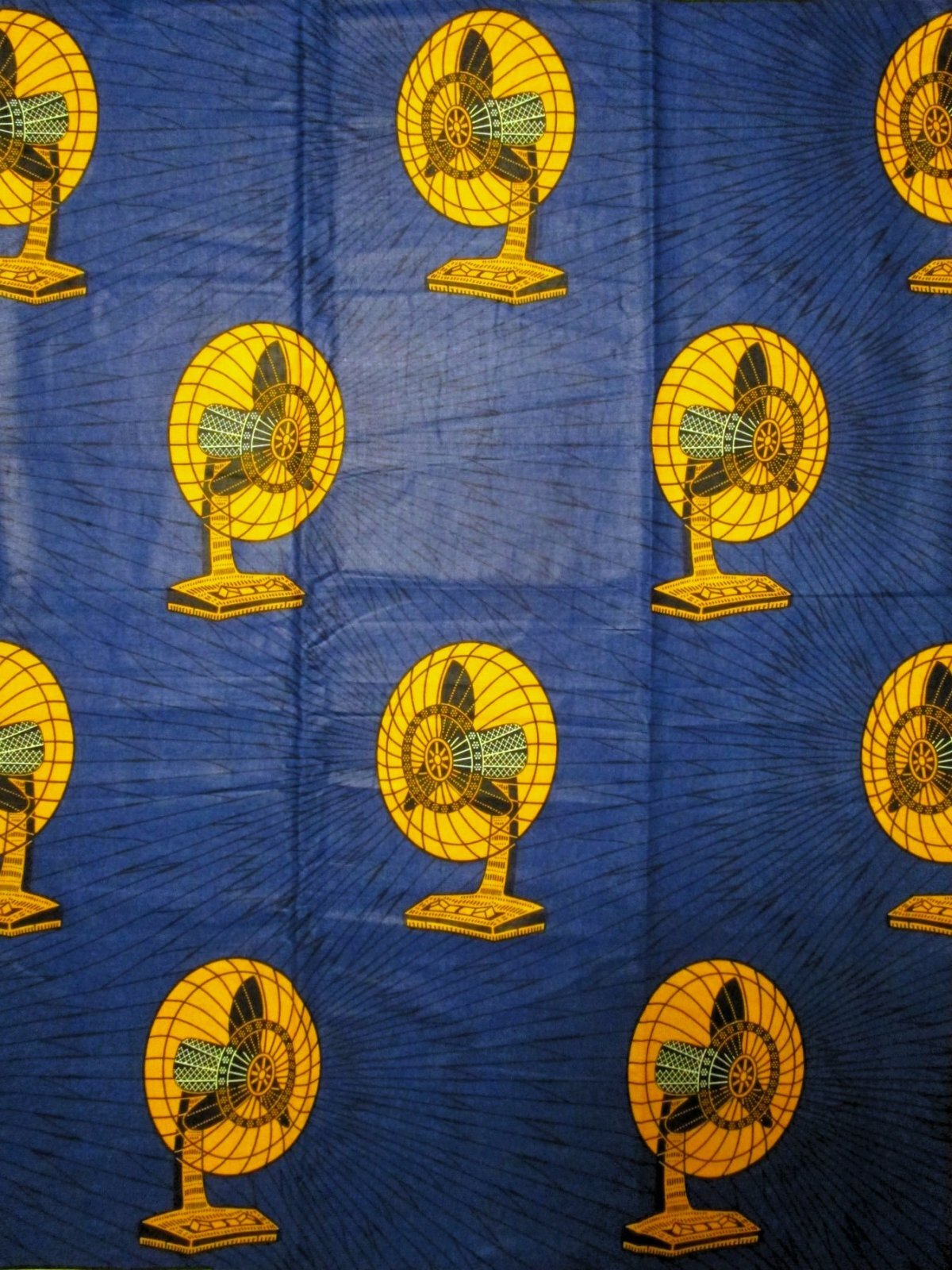 画像1: アフリカンプリント生地 パーニュ