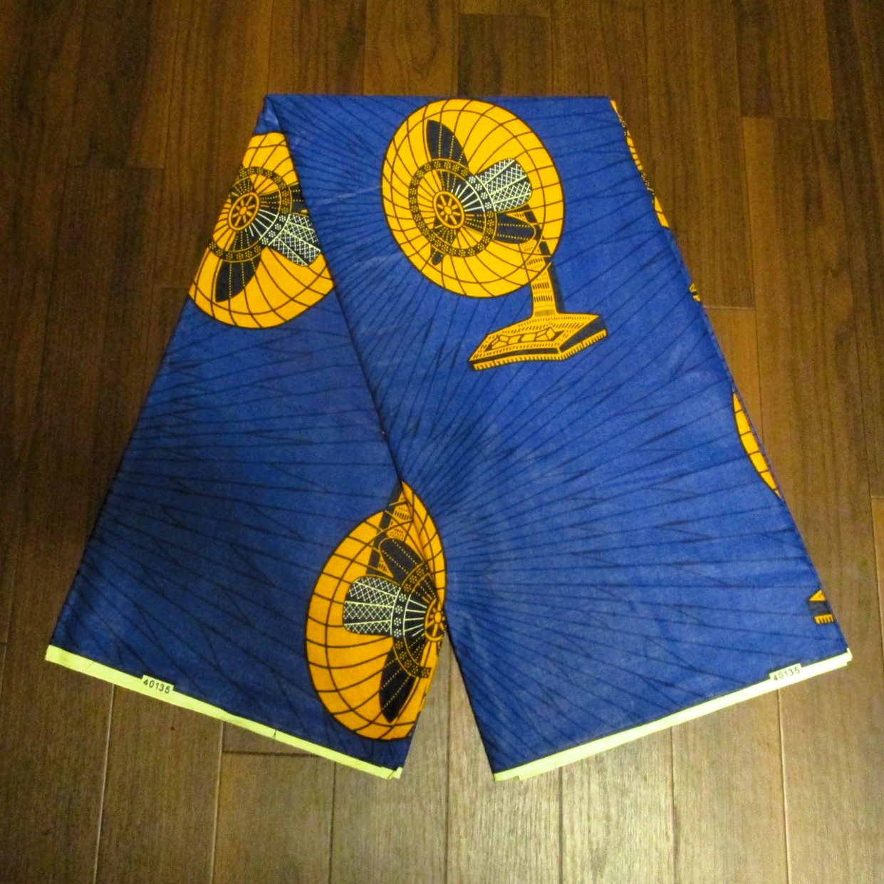 画像2: アフリカンプリント生地 パーニュ