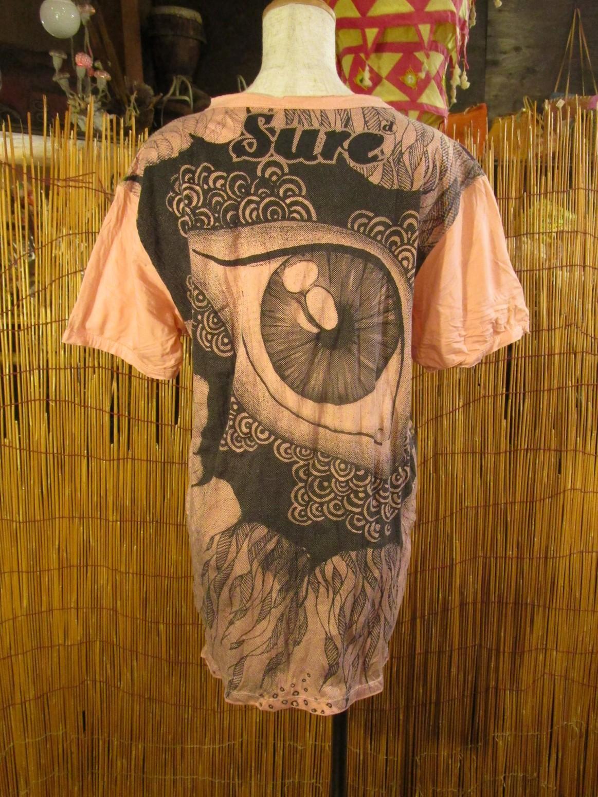 画像3: ガネーシャアイプリント＊コットン素材＊半袖Ｔシャツ