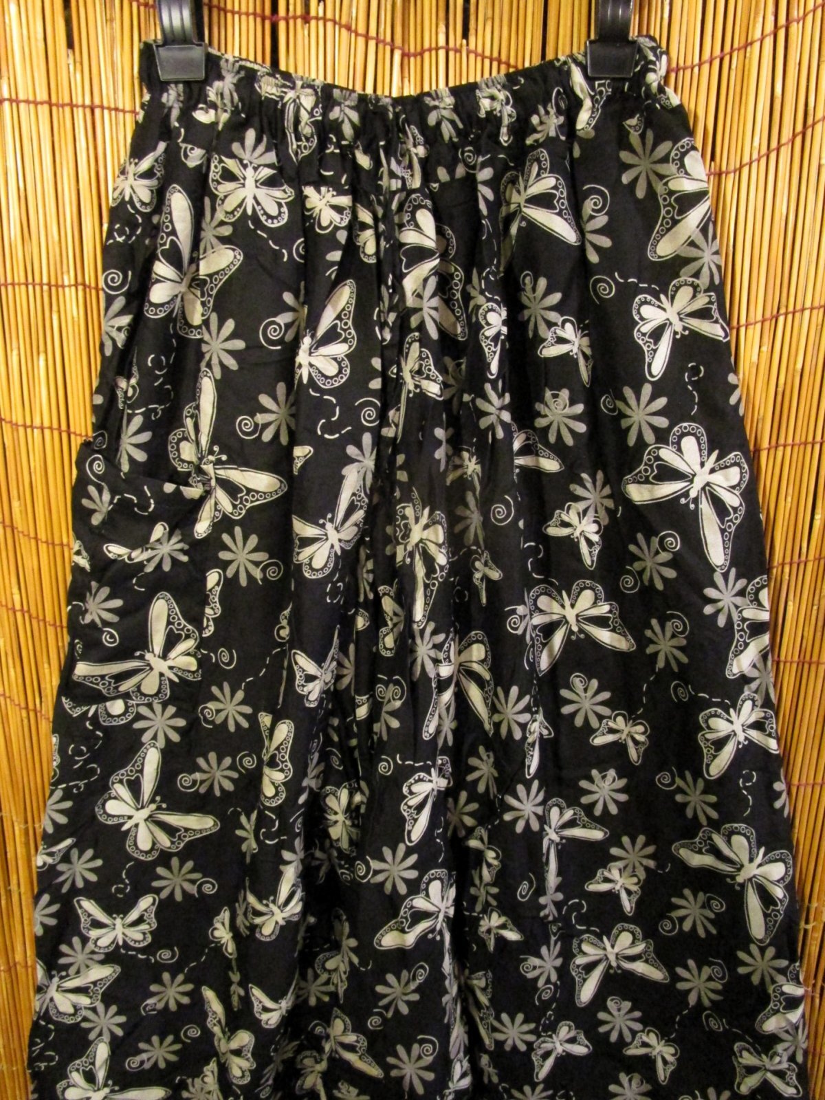 画像2: 和風プリント＊レーヨン素材＊ふんわり＊サルエルパンツ