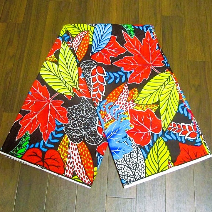 画像2: アフリカンプリント生地 パーニュ