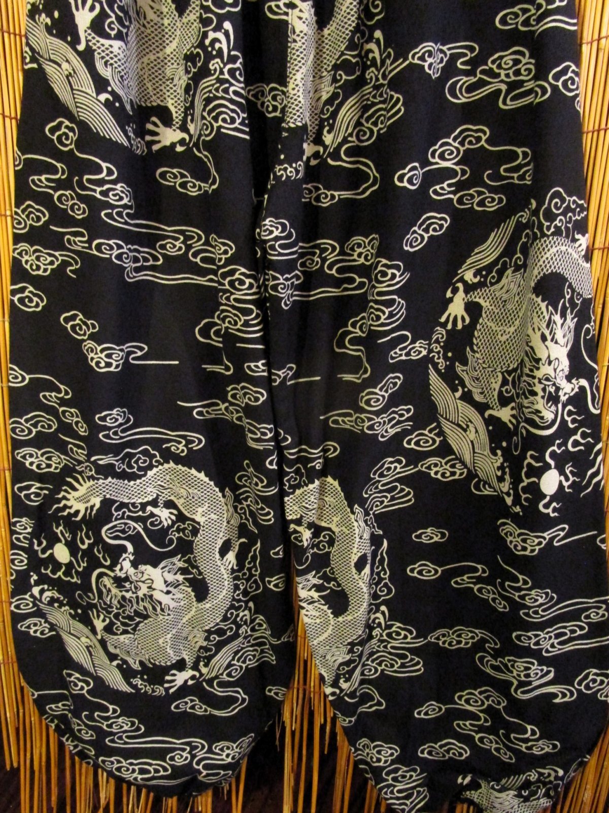 画像2: 和風プリント＊コットン素材＊ふんわりシルエット＊アラジンパンツ 