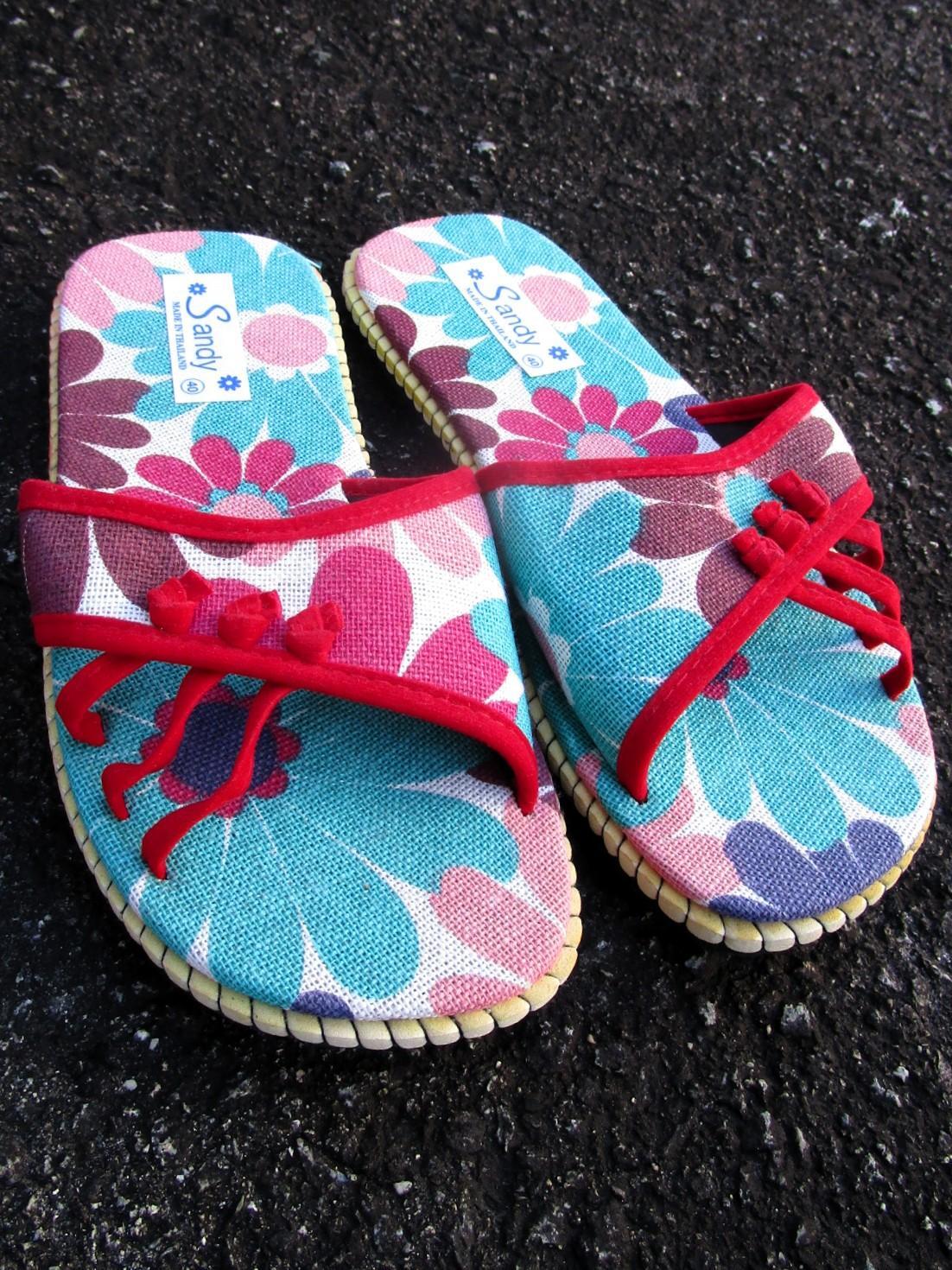 画像2: 【２４ｃｍ〜２４・５ｃｍ】お花プリント＊ヘップサンダル