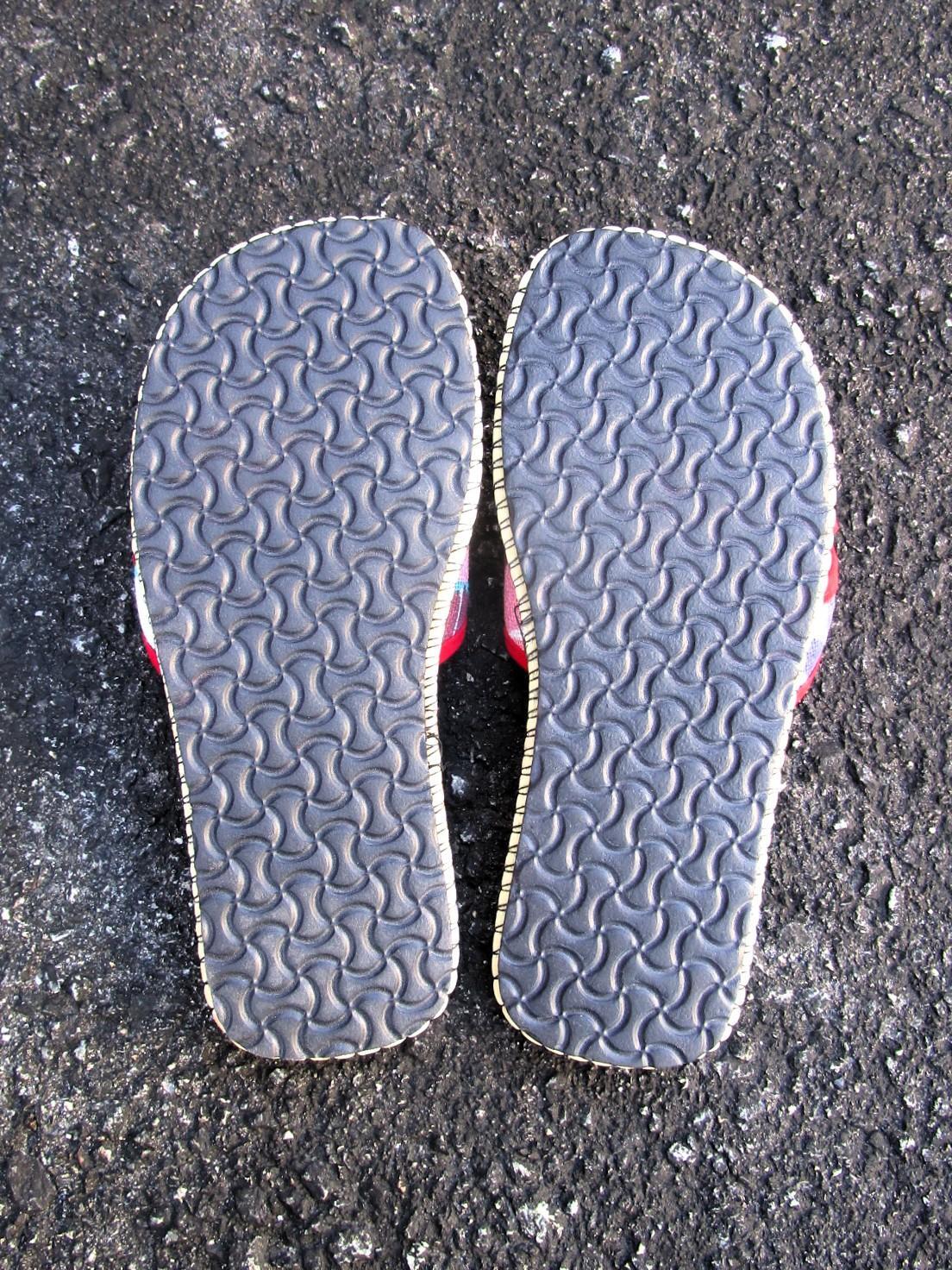 画像: 【２３ｃｍ〜２３・５ｃｍ】お花プリント＊ヘップサンダル