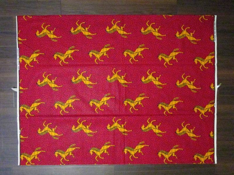 画像: アフリカンプリント生地 パーニュ