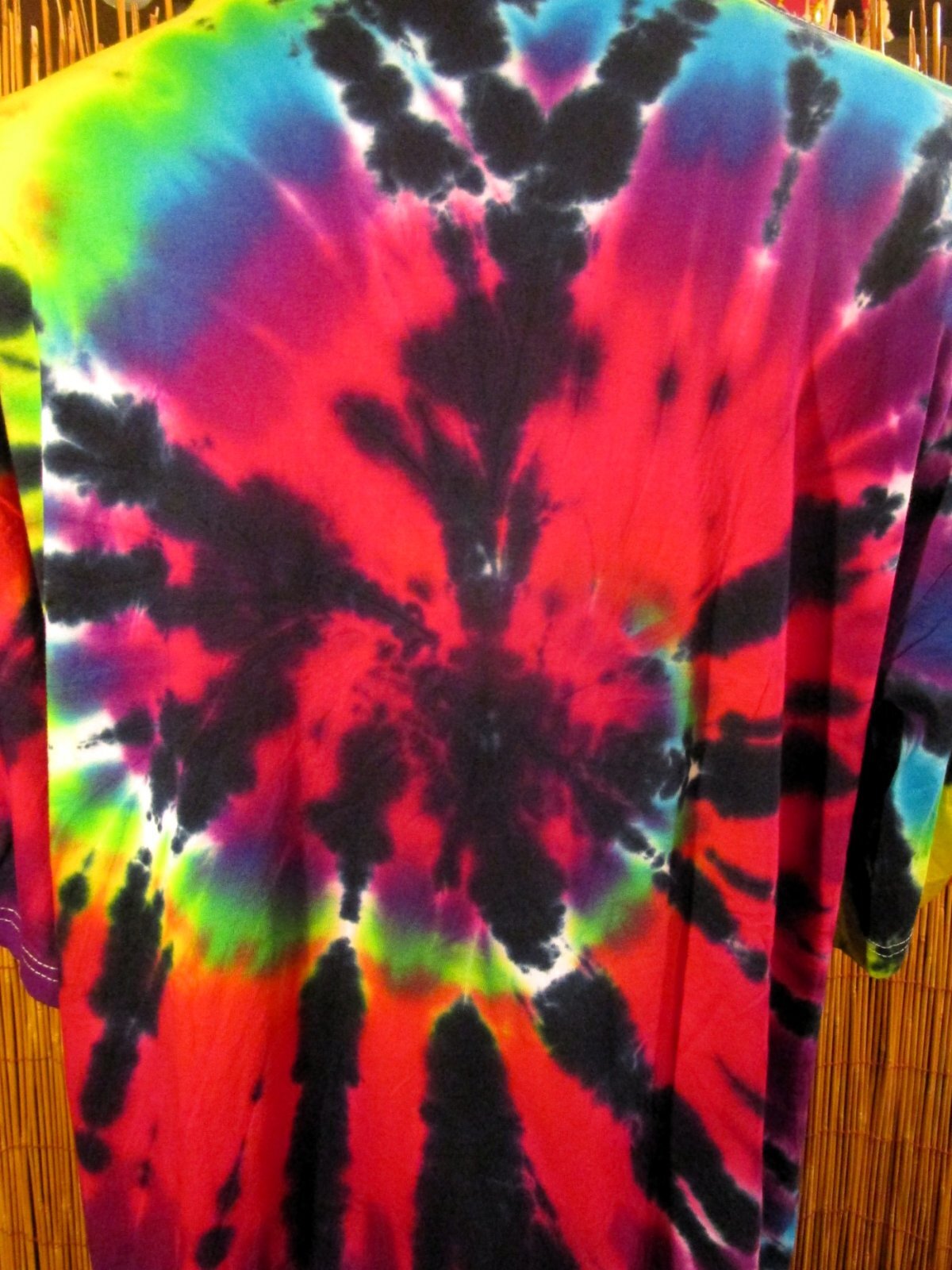 画像: タイダイ染め＊コットン素材＊半袖＊Ｔシャツ＊２ＸＬ