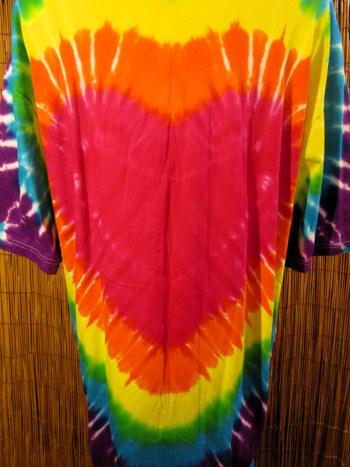 画像: タイダイ染め＊コットン素材＊半袖＊Ｔシャツ＊２ＸＬ