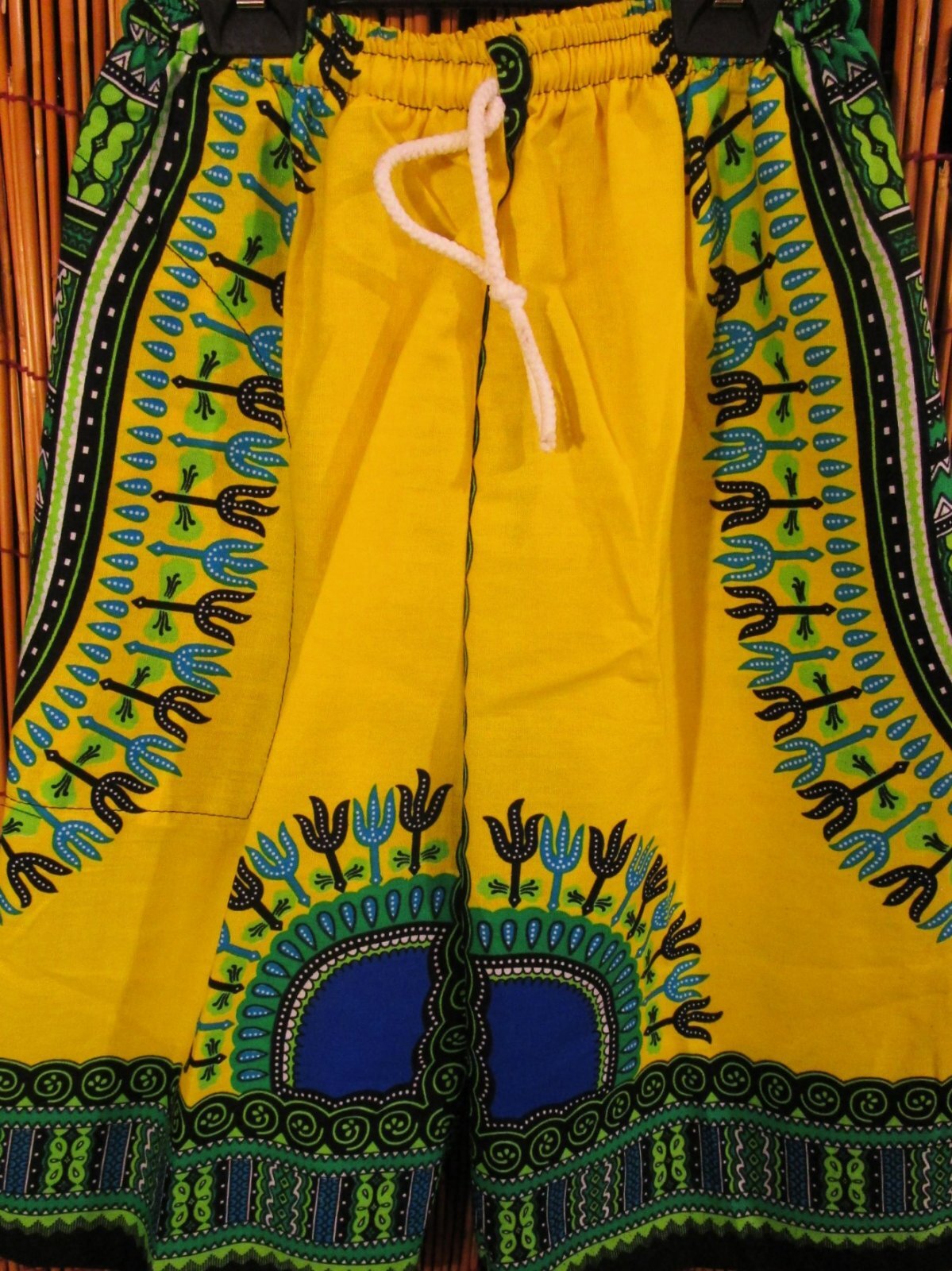 画像: 【１２０ｃｍ】キッズサイズ＊アフリカンプリント＊ダシキ＊パンツ