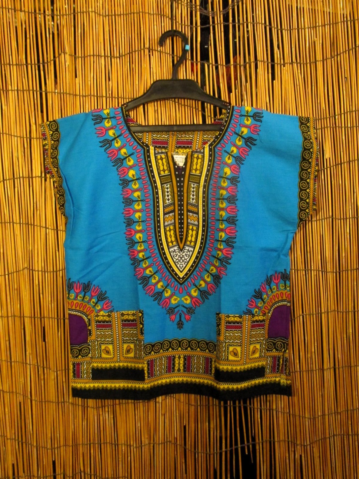 画像1: 【１２０ｃｍ】キッズサイズ＊アフリカンプリント＊ダシキ＊プルオーバー