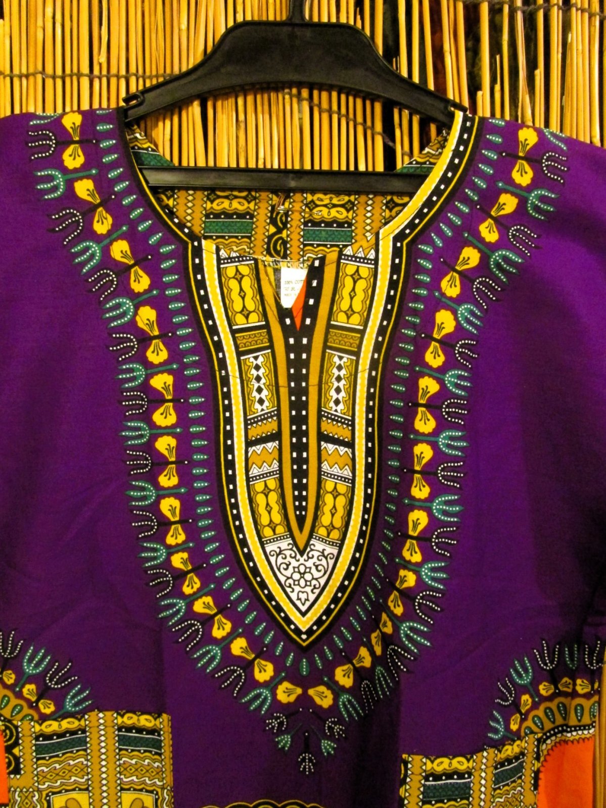 画像: 【１２０ｃｍ】キッズサイズ＊アフリカンプリント＊ダシキ＊プルオーバー