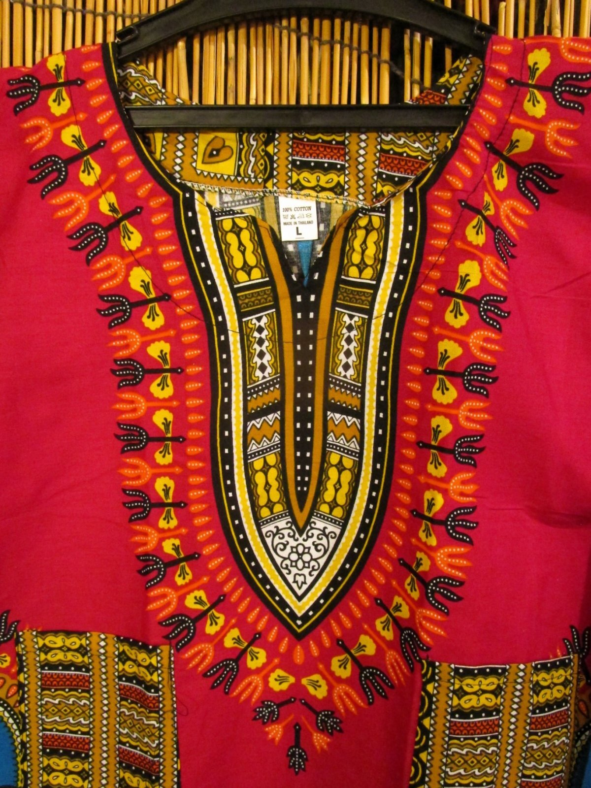 画像: 【１２０ｃｍ】キッズサイズ＊アフリカンプリント＊ダシキ＊プルオーバー