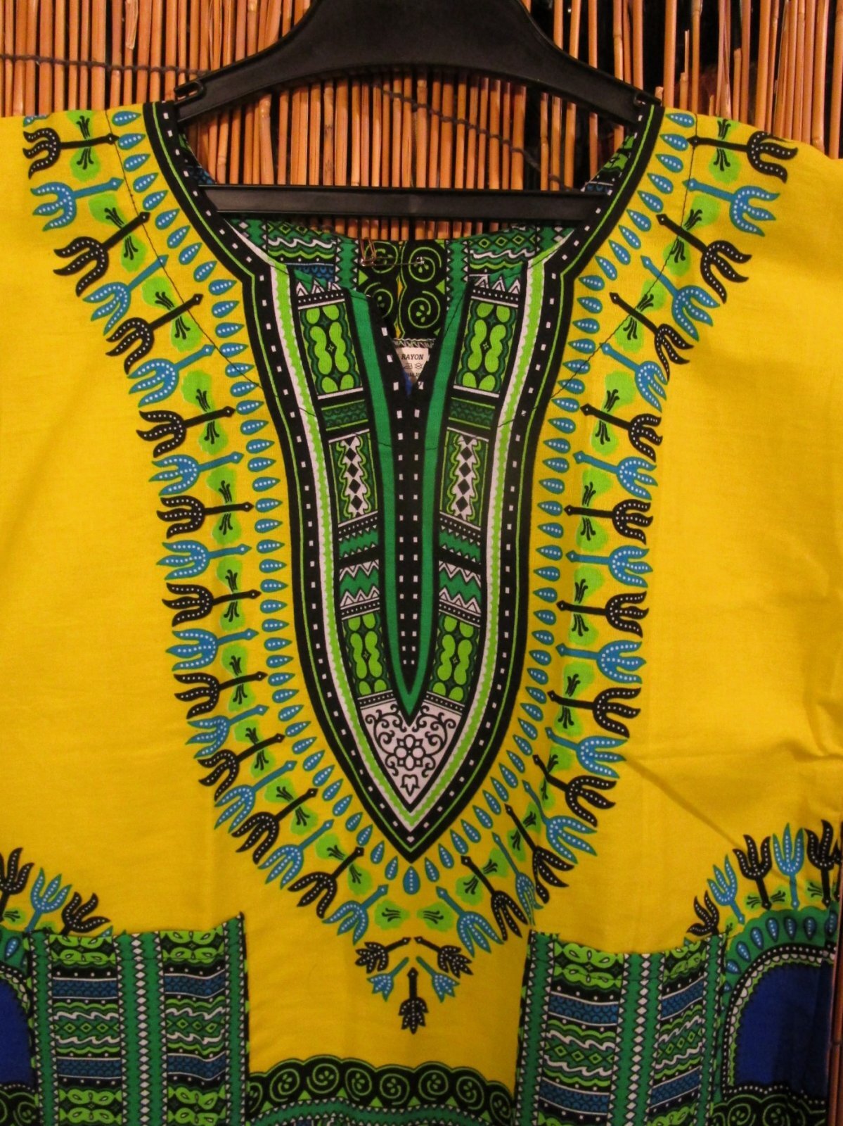 画像: 【１２０ｃｍ】キッズサイズ＊アフリカンプリント＊ダシキ＊プルオーバー