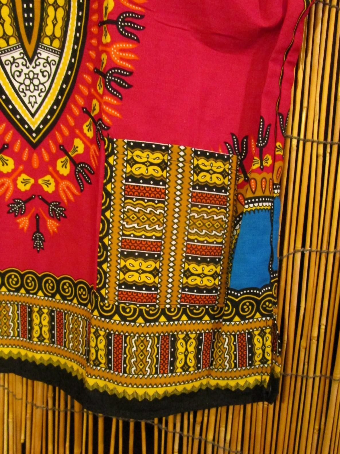 画像: 【１２０ｃｍ】キッズサイズ＊アフリカンプリント＊ダシキ＊プルオーバー