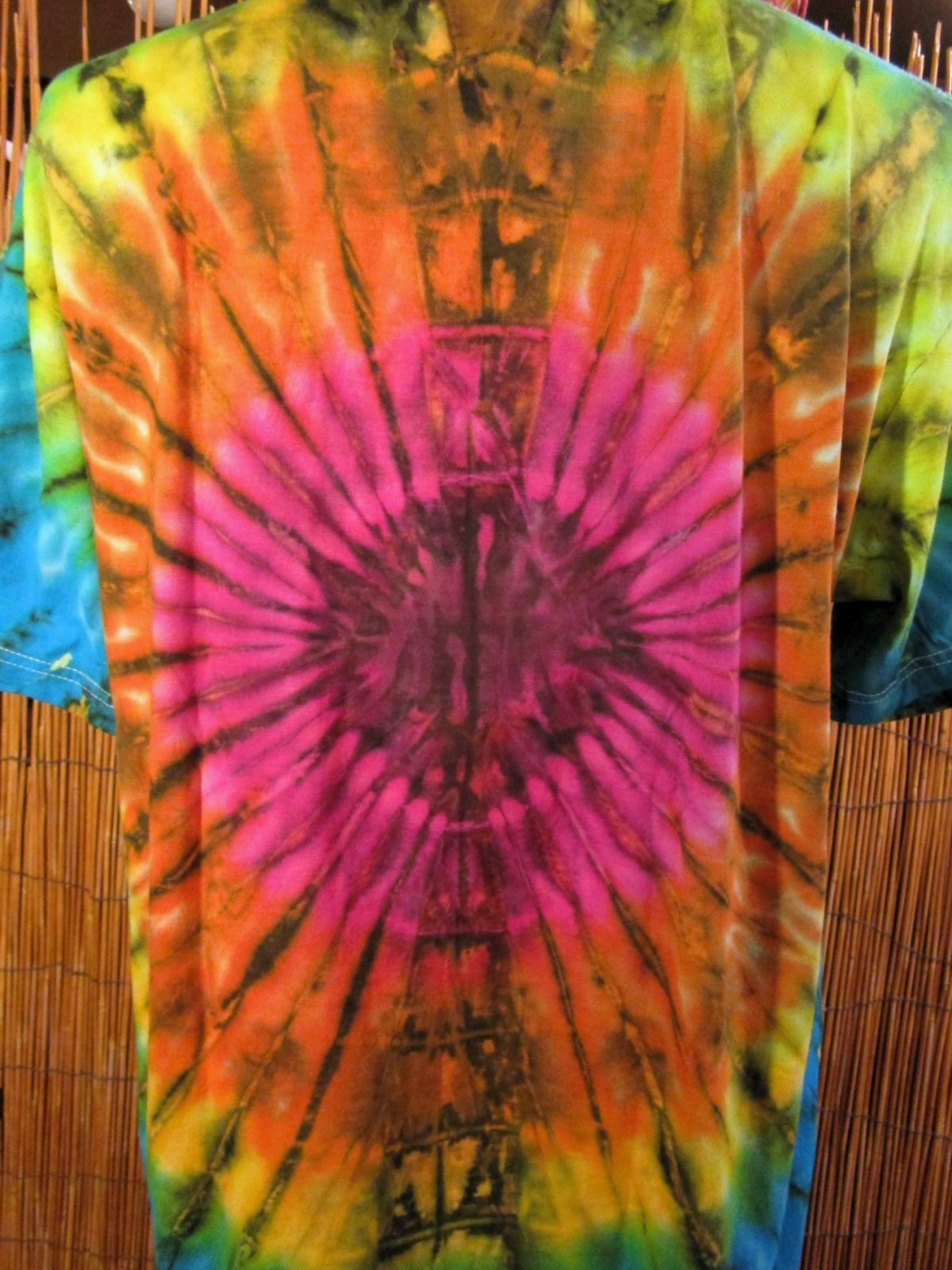 画像: タイダイ染め＊コットン素材＊半袖＊Ｔシャツ＊Ｌ