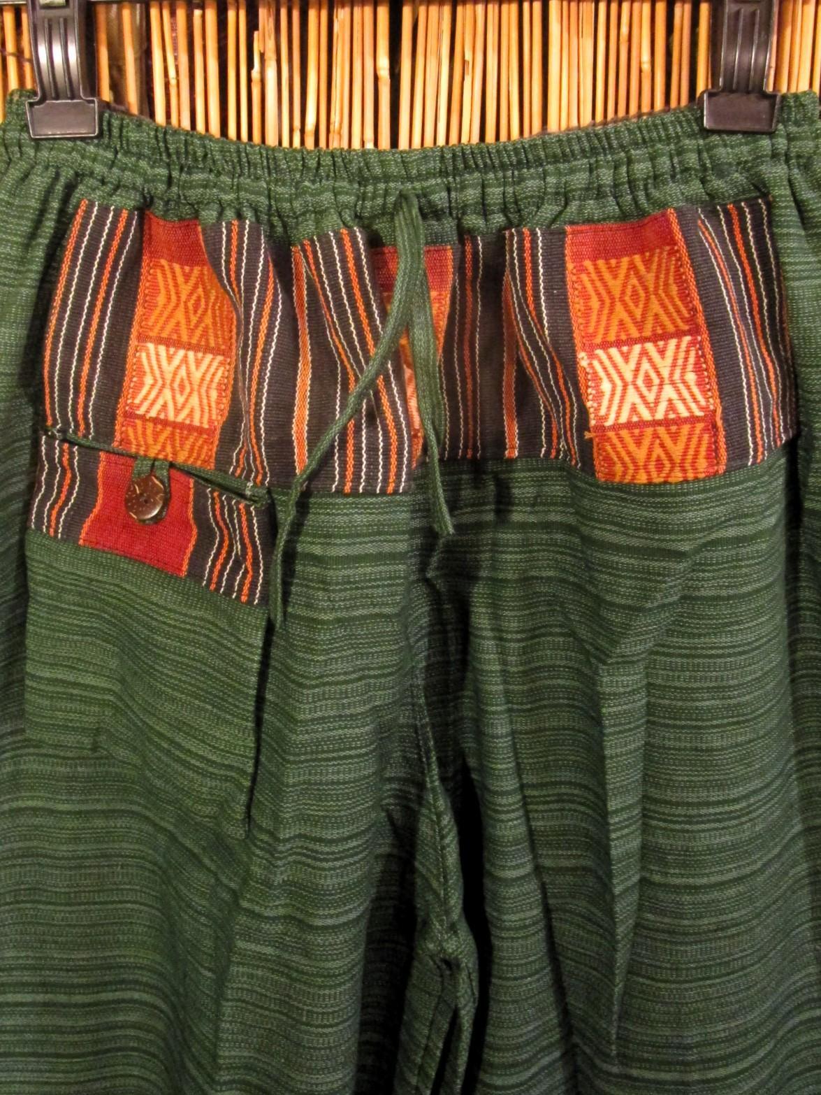 画像2: ナガ族＊コットン素材＊ふんわり＊アラジンパンツ