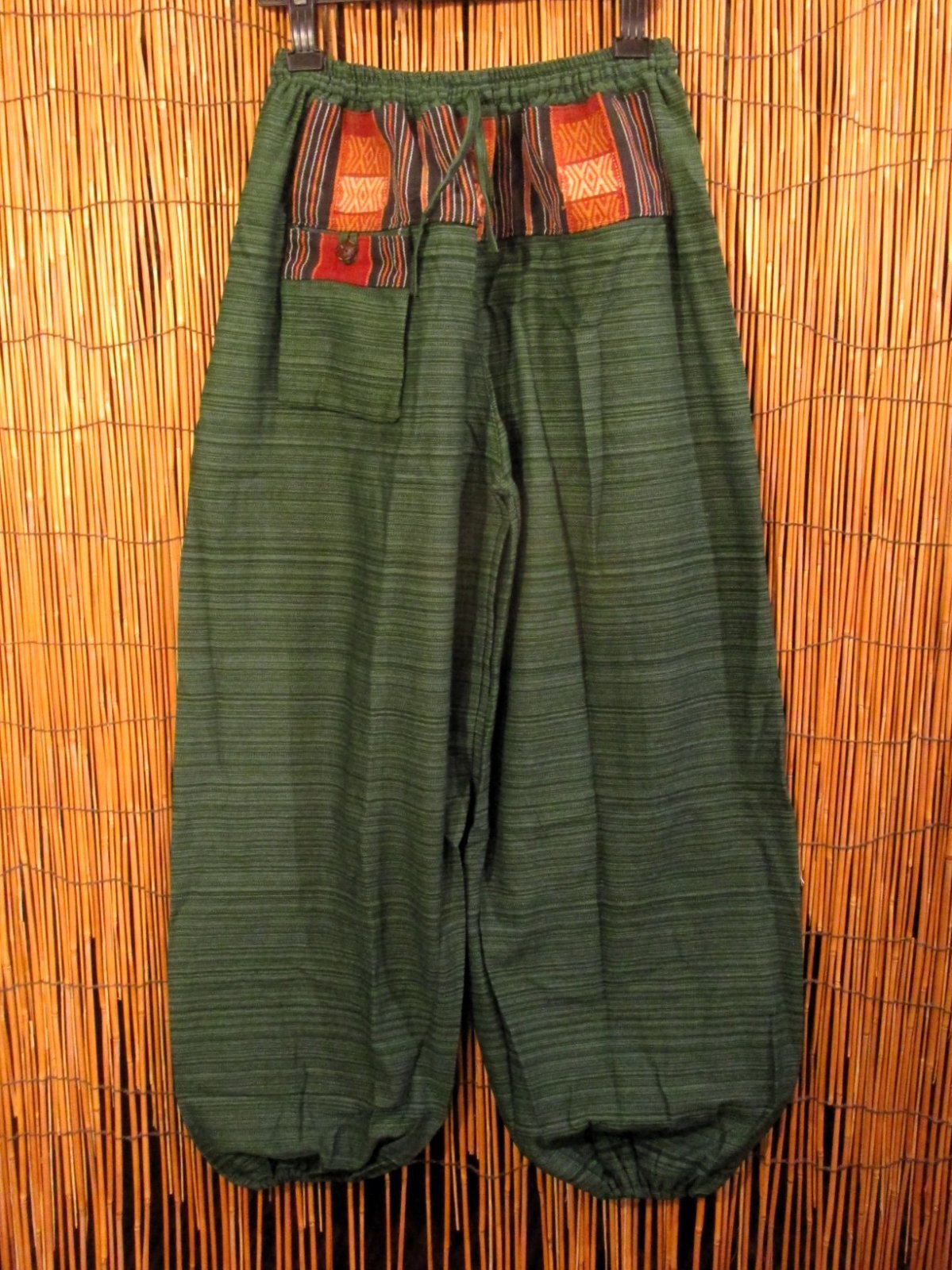 画像1: ナガ族＊コットン素材＊ふんわり＊アラジンパンツ