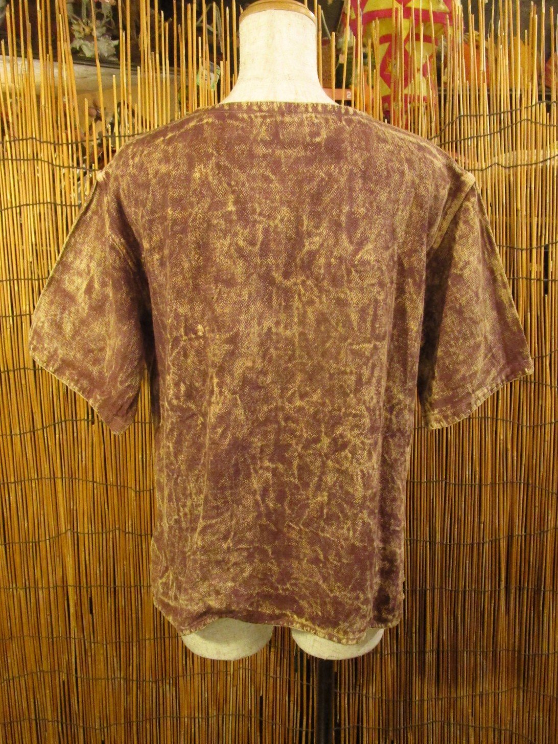 画像3: ストーンウォッシュ加工＊ヘンプコットン素材＊半袖＊プルオーバー