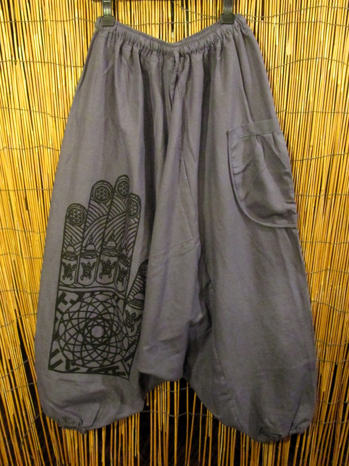 画像1: ハムサプリント＊コットン素材＊ふんわり＊サルエルパンツ