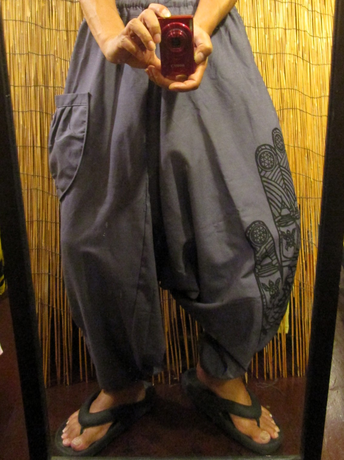 画像: ハムサプリント＊コットン素材＊ふんわり＊サルエルパンツ