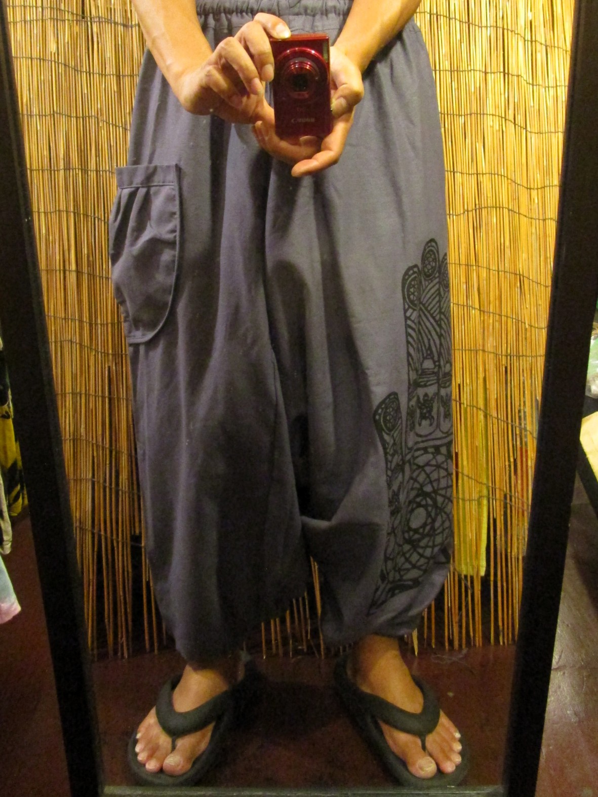 画像: ハムサプリント＊コットン素材＊ふんわり＊サルエルパンツ