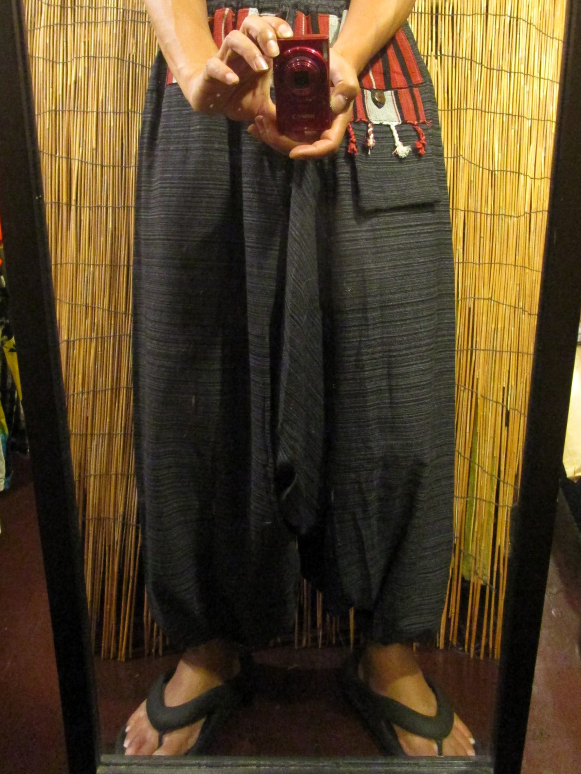 画像: ナガ族＊コットン素材＊ふんわり＊サルエルパンツ