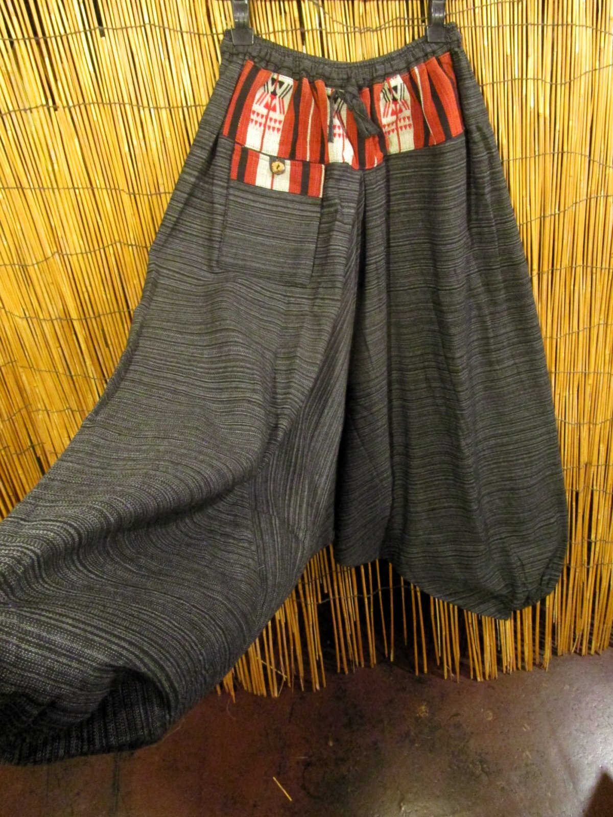 画像3: ナガ族＊コットン素材＊ふんわり＊サルエルパンツ