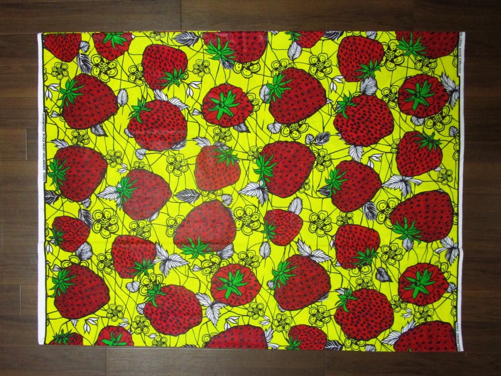 画像: アフリカンプリント生地 パーニュ