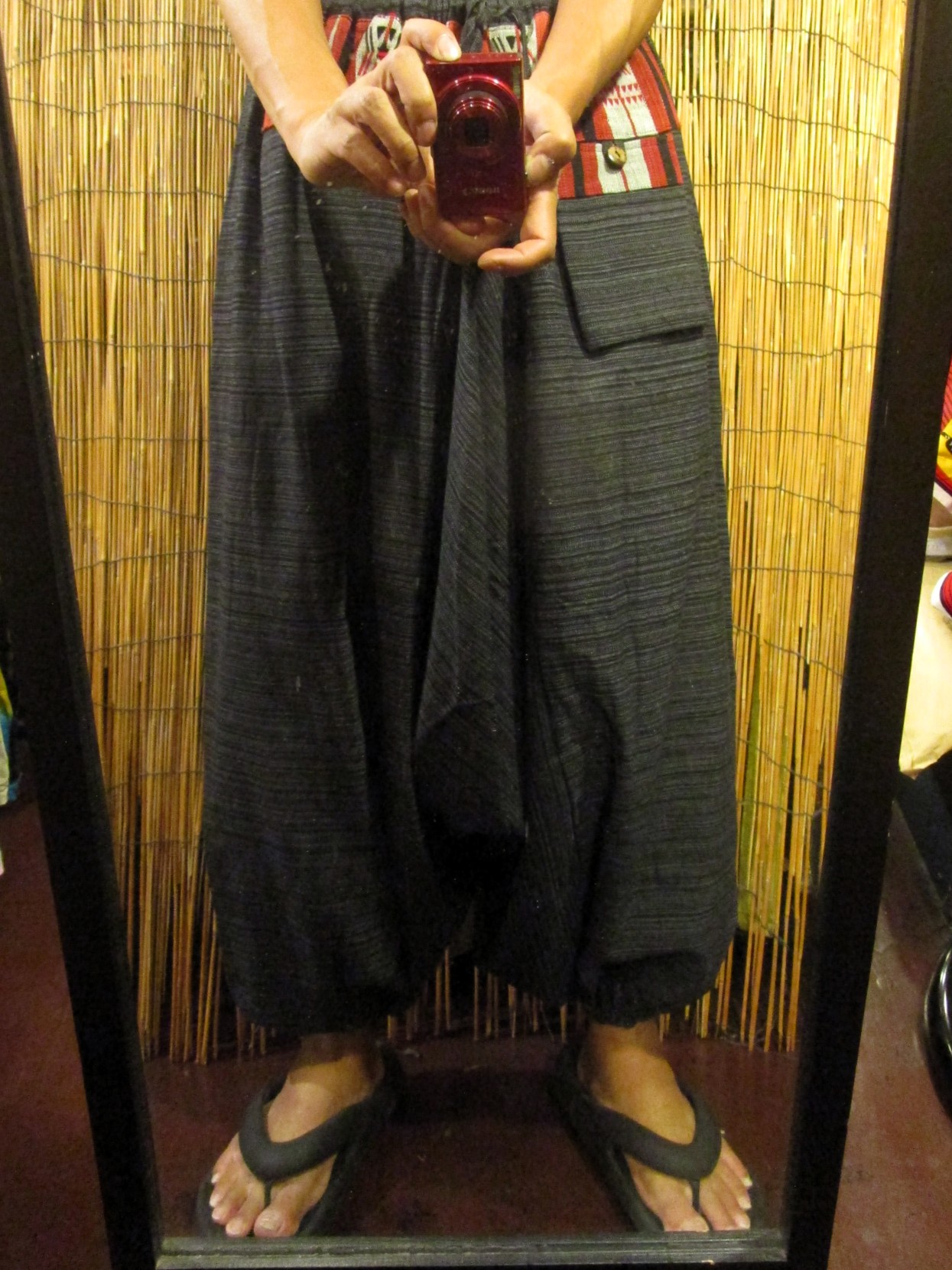 画像: ナガ族＊コットン素材＊ふんわり＊サルエルパンツ