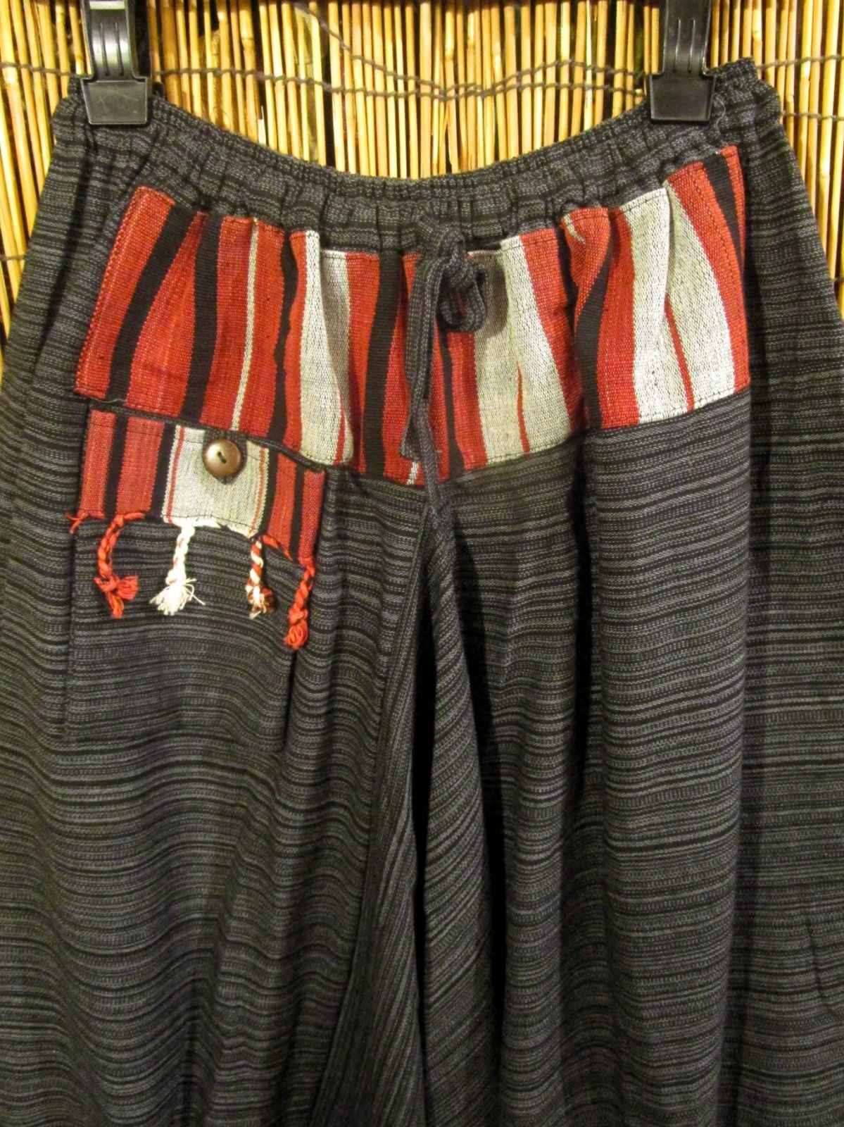 画像2: ナガ族＊コットン素材＊ふんわり＊サルエルパンツ
