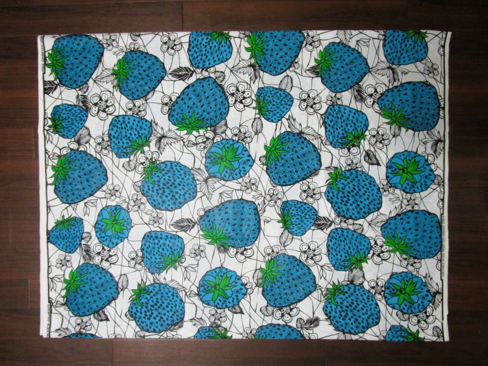 画像: アフリカンプリント生地 パーニュ