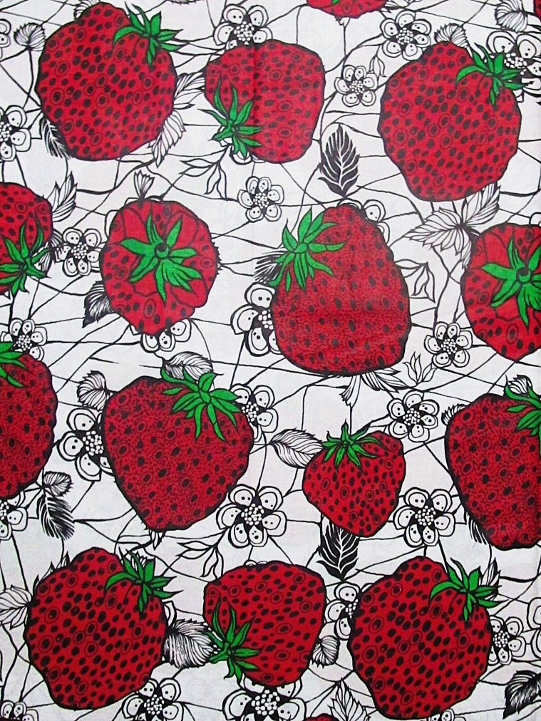 画像: アフリカンプリント生地 パーニュ