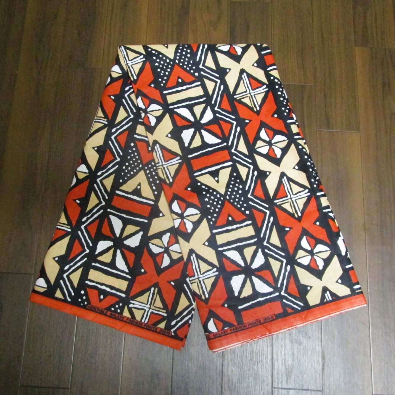 画像2: アフリカンプリント生地 パーニュ