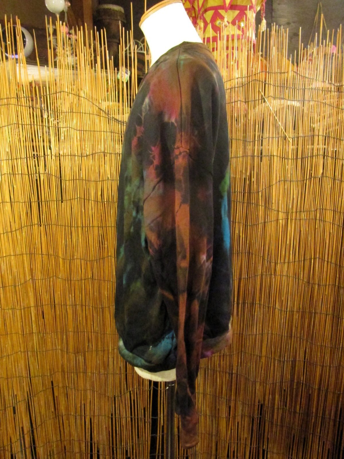 画像2: タイダイ染め＊コットン素材＊スウェット生地＊トレーナー