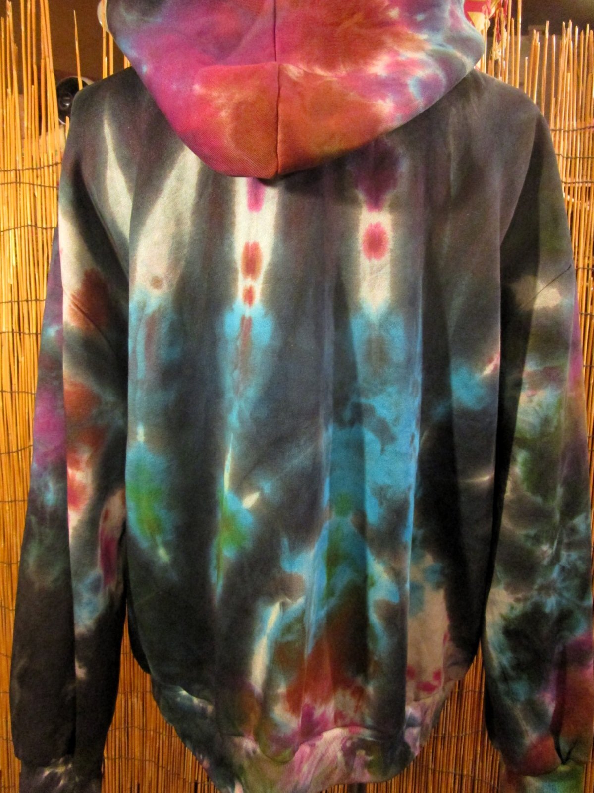 画像: タイダイ染め＊裏起毛＊スウェット生地＊パーカー