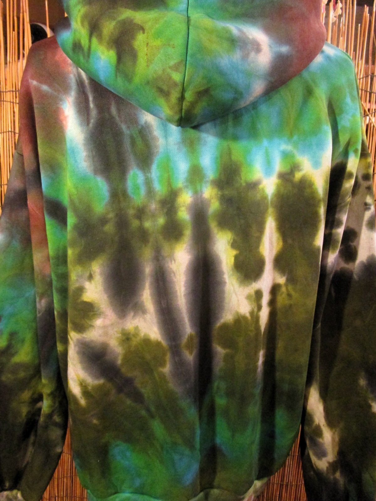 画像: タイダイ染め＊裏起毛＊スウェット生地＊パーカー