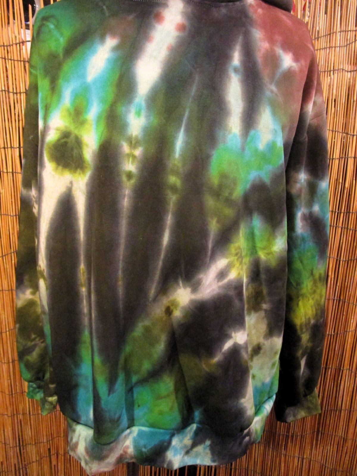 画像: タイダイ染め＊裏起毛＊スウェット生地＊パーカー