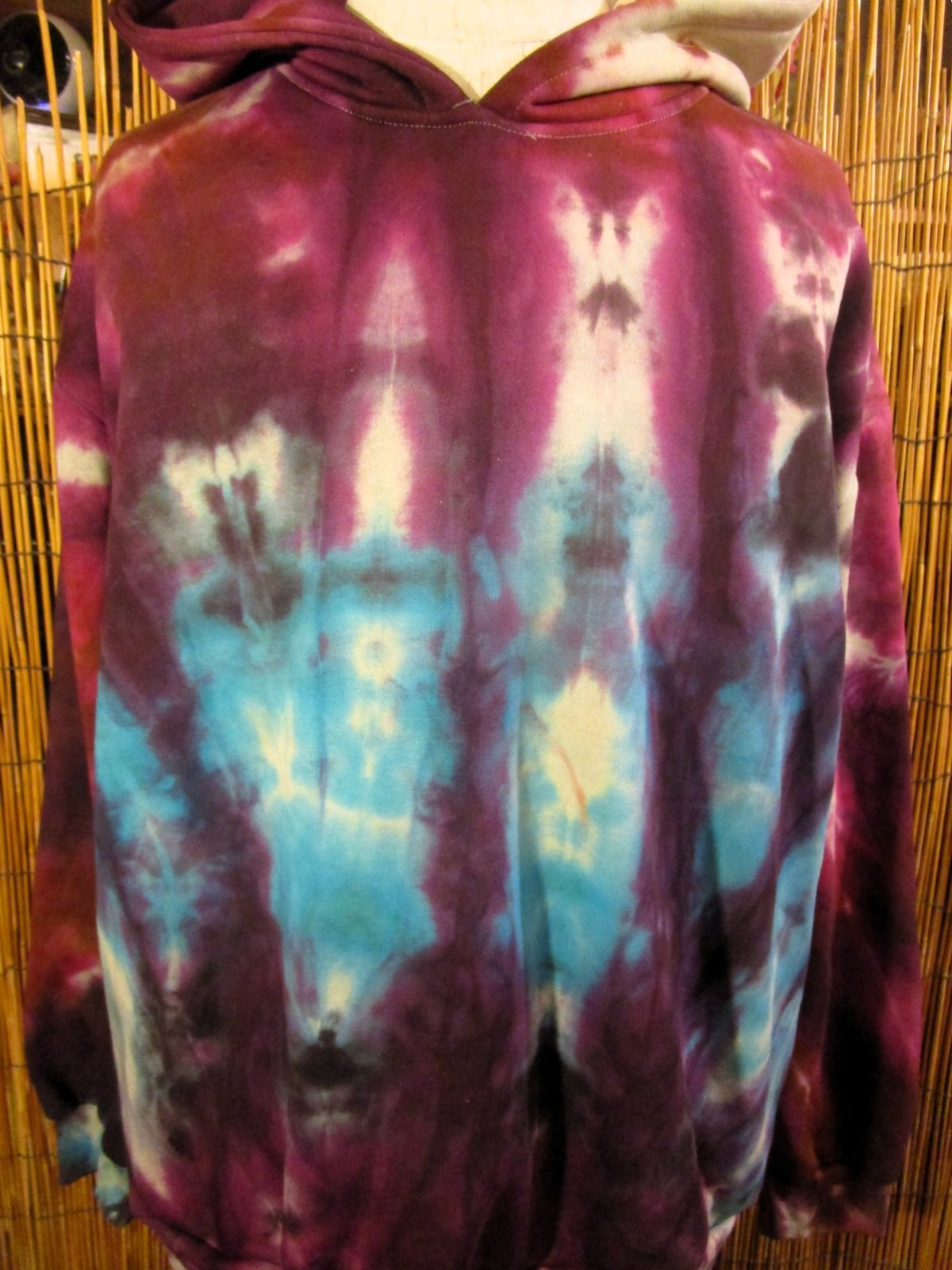 画像: タイダイ染め＊裏起毛＊スウェット生地＊パーカー