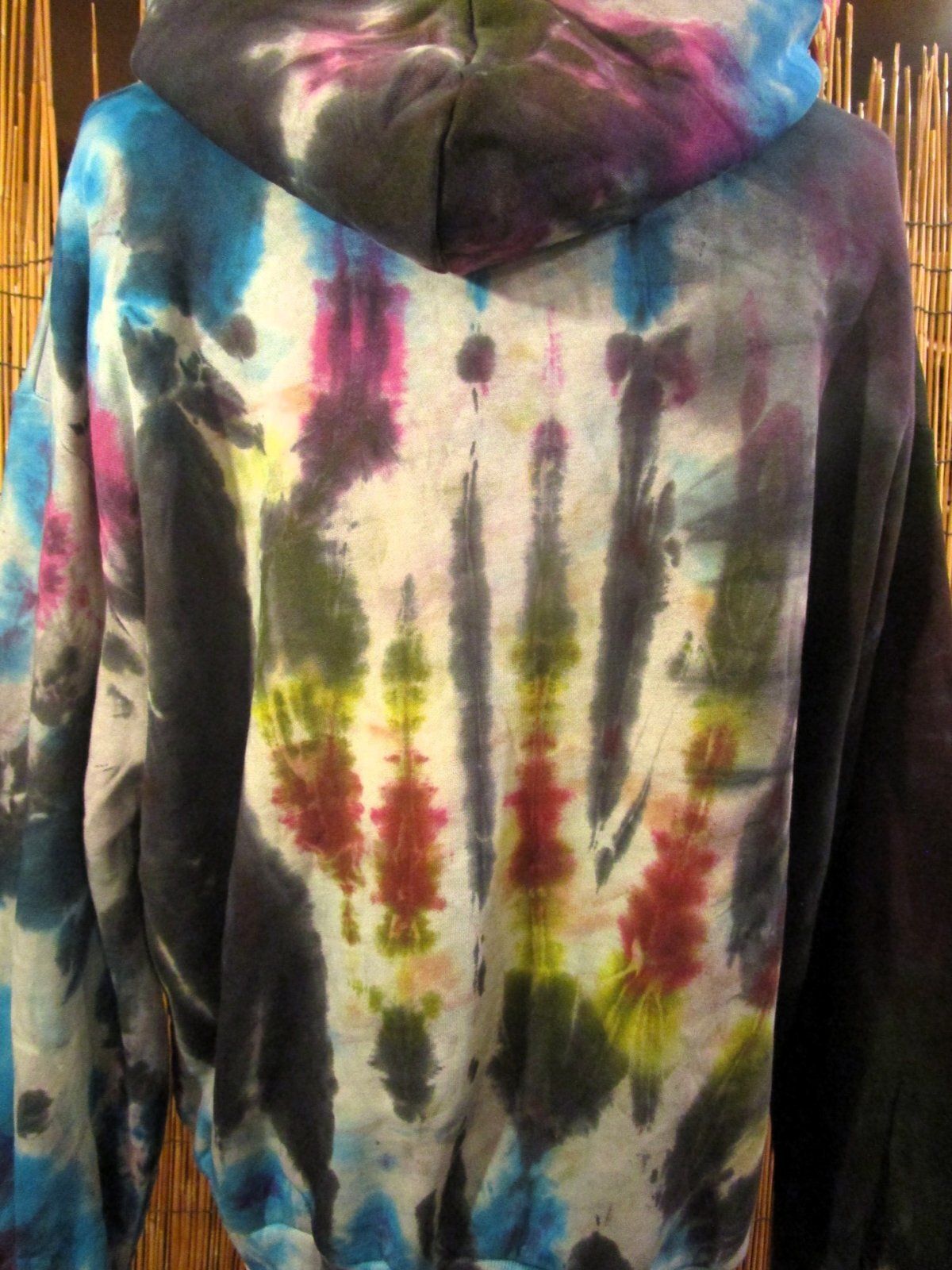 画像: タイダイ染め＊裏起毛＊スウェット生地＊パーカー