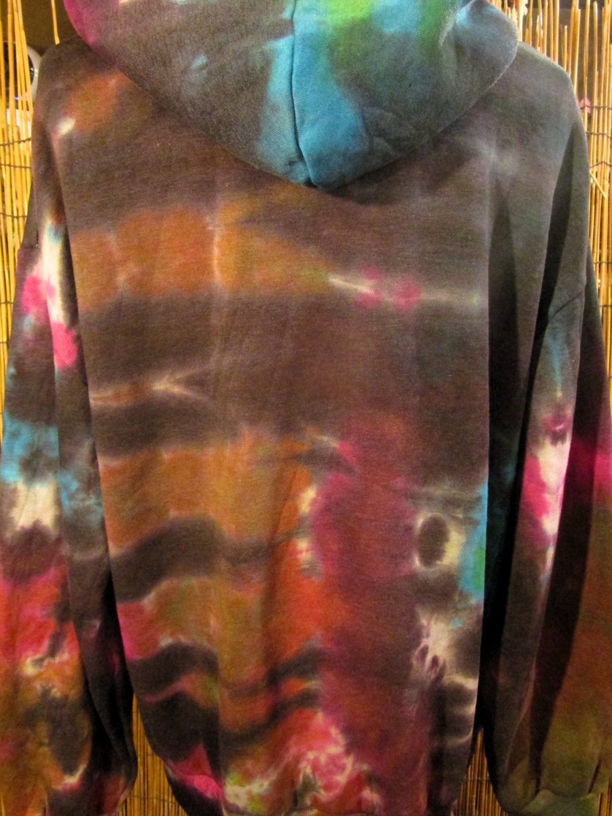 画像: タイダイ染め＊裏起毛＊スウェット生地＊パーカー