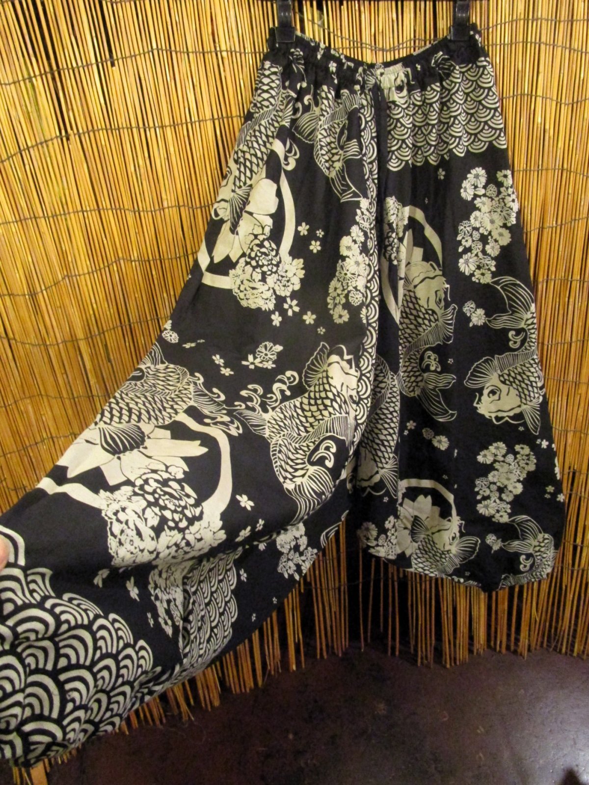 画像3: 和風プリント＊コットン素材＊ふんわり＊サルエルパンツ
