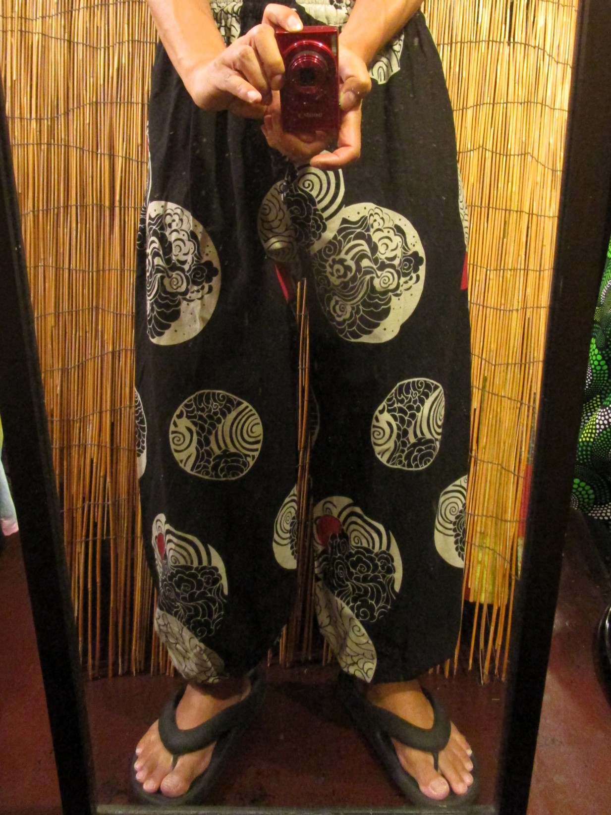 画像: 和風プリント＊コットン素材＊ふんわりシルエット＊アラジンパンツ 