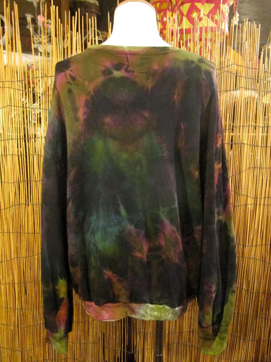 画像3: タイダイ染め＊コットン素材＊スウェット生地＊トレーナー