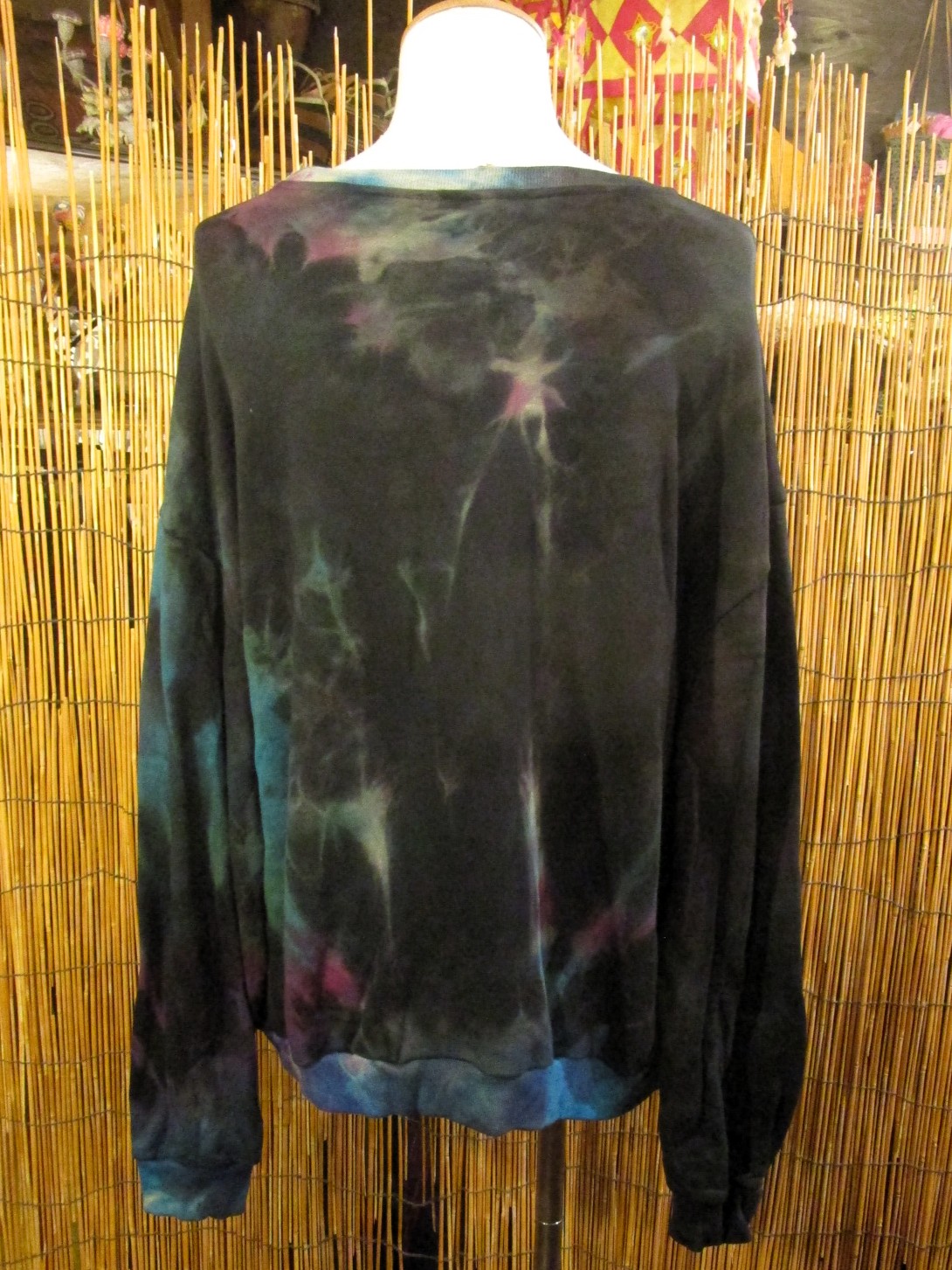 画像3: タイダイ染め＊コットン素材＊スウェット生地＊トレーナー