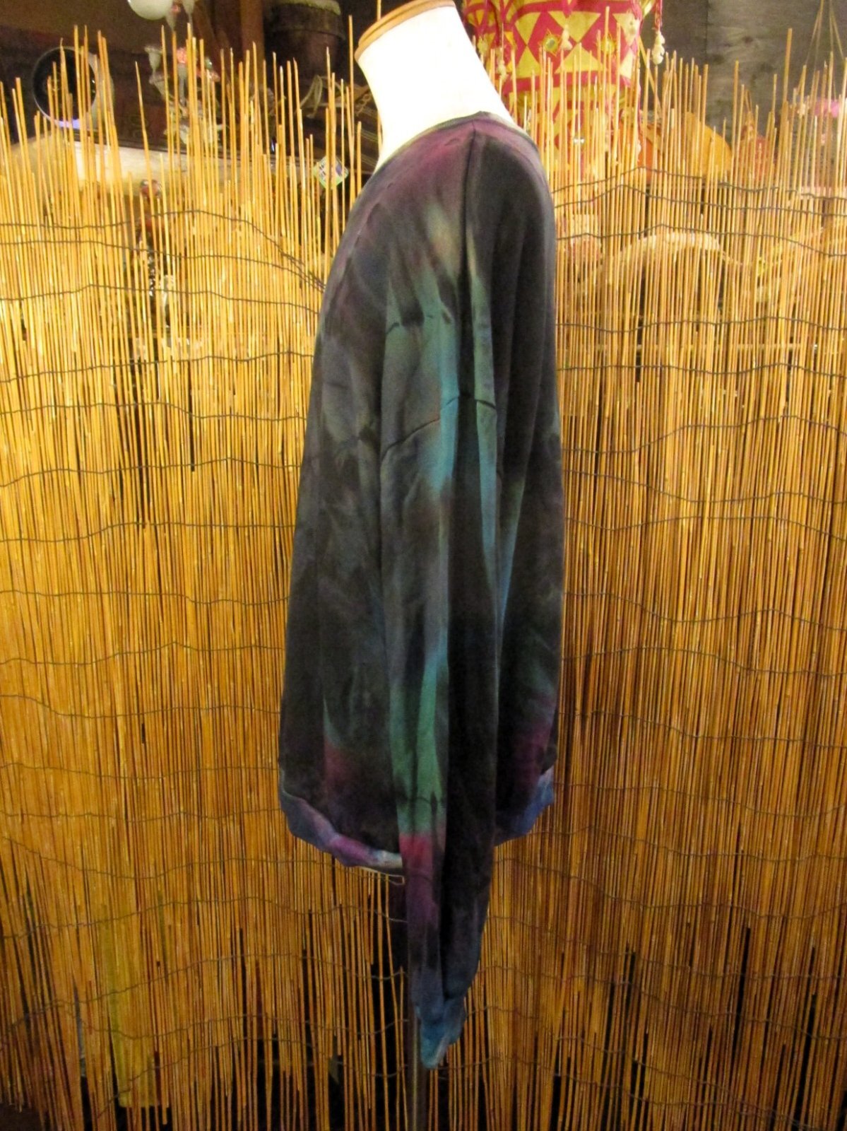 画像2: タイダイ染め＊コットン素材＊スウェット生地＊トレーナー